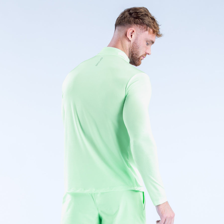 Haut quart de zip Charge Menthe